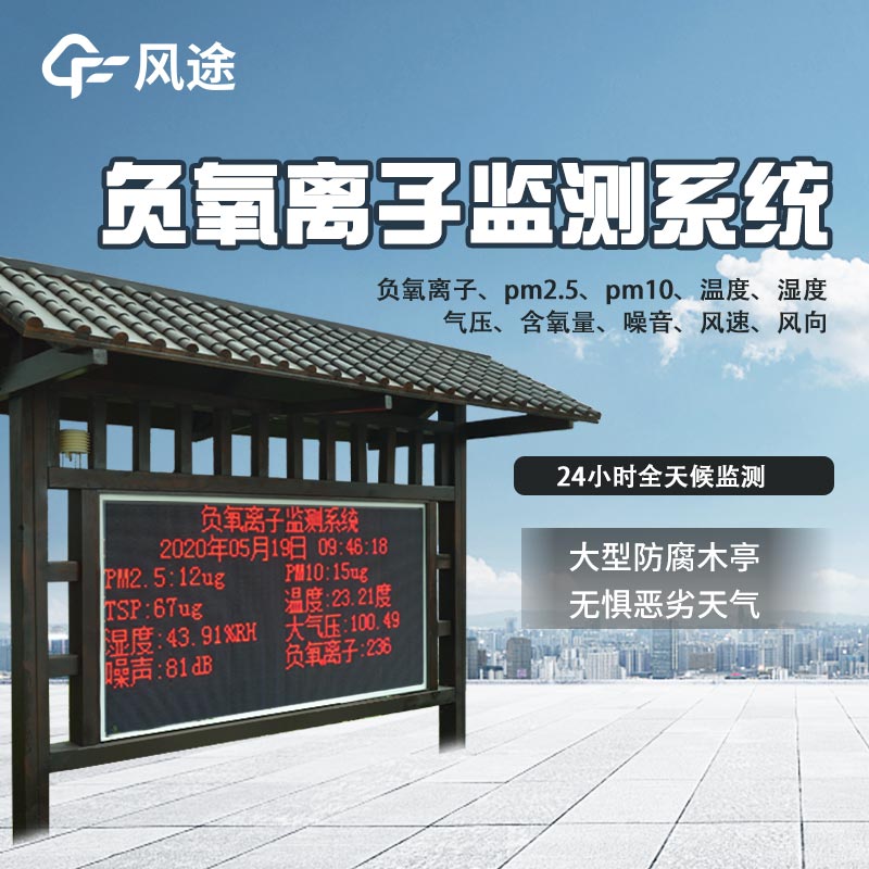 負氧離子檢測系統,更好地“監督”空氣質量